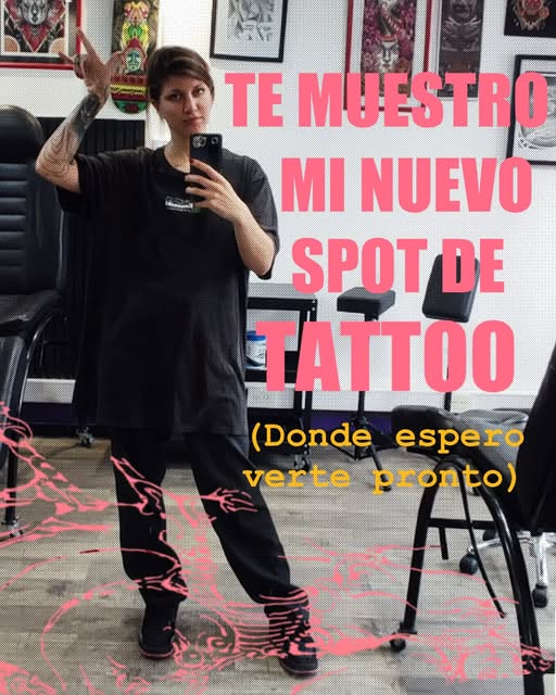 Interior del estudio de Sofi_tattooer en Ituzaingó